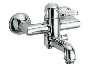 MELROSE 71 - 7133122 - Wall-mounted brass bathtub mixer with diverter _ Fir Italia